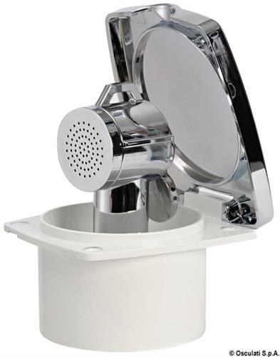 Box doccia New Edge cromato tubo inox 2,5 m